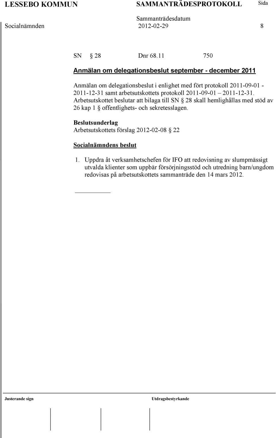 arbetsutskottets protokoll 2011-09-01 2011-12-31.