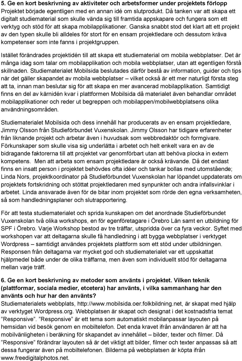 Ganska snabbt stod det klart att ett projekt av den typen skulle bli alldeles för stort för en ensam projektledare och dessutom kräva kompetenser som inte fanns i projektgruppen.