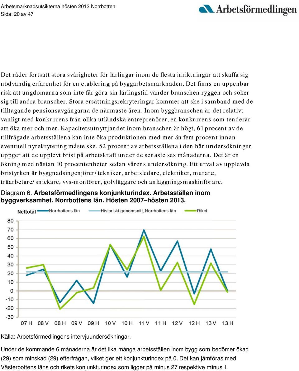 Stora ersättningsrekryteringar kommerr att ske i samband med de tilltagande pensionsavgångarna de närmaste åren.