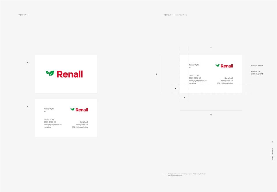 fyhr@ Renall Tenngatan 4 602 23 Norrköping Montserrat 7 pt okstavsavstånd 0 pt Radavstånd 10.