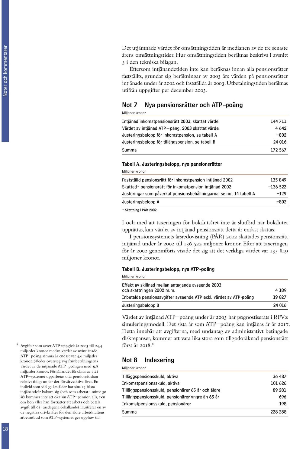 Utbetalningstiden beräknas utifrån uppgifter per december 2003.