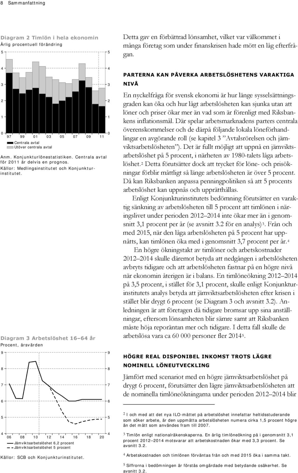 Källor: Medlingsinstitutet och Konjunkturinstitutet.