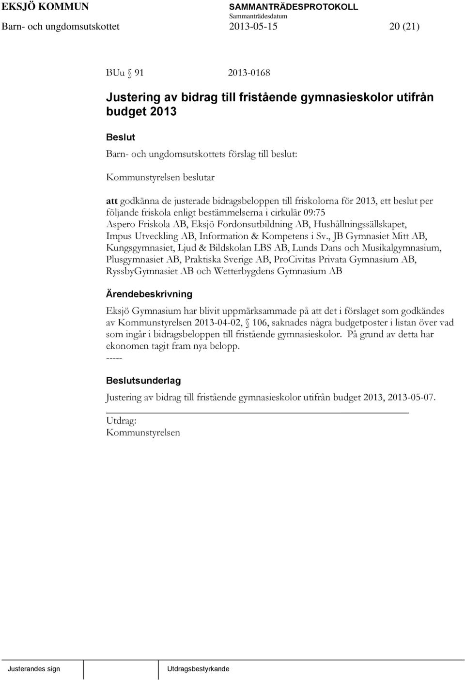 Hushållningssällskapet, Impus Utveckling AB, Information & Kompetens i Sv.