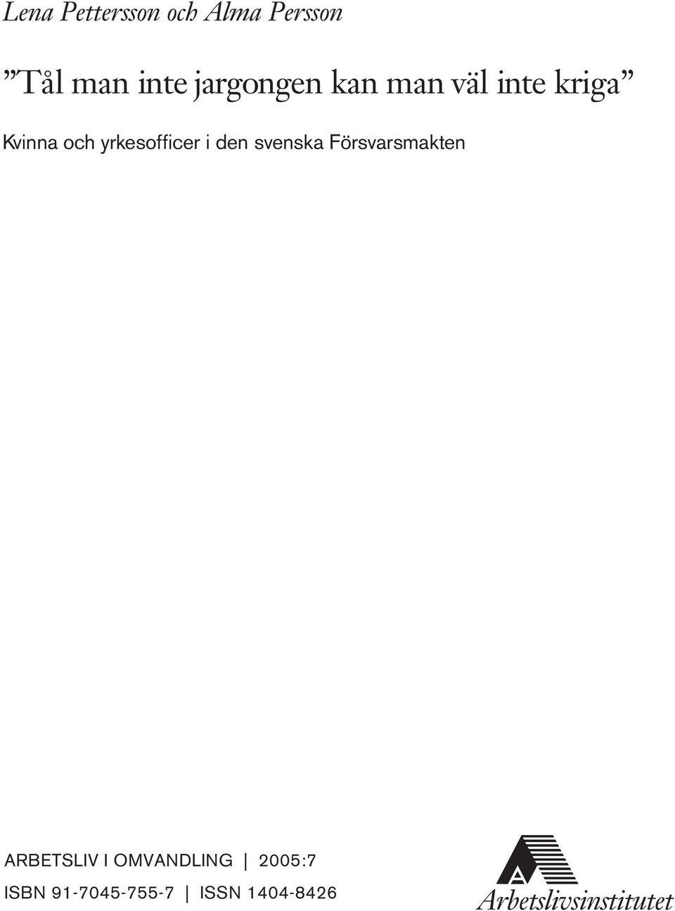 yrkesofficer i den svenska Försvarsmakten