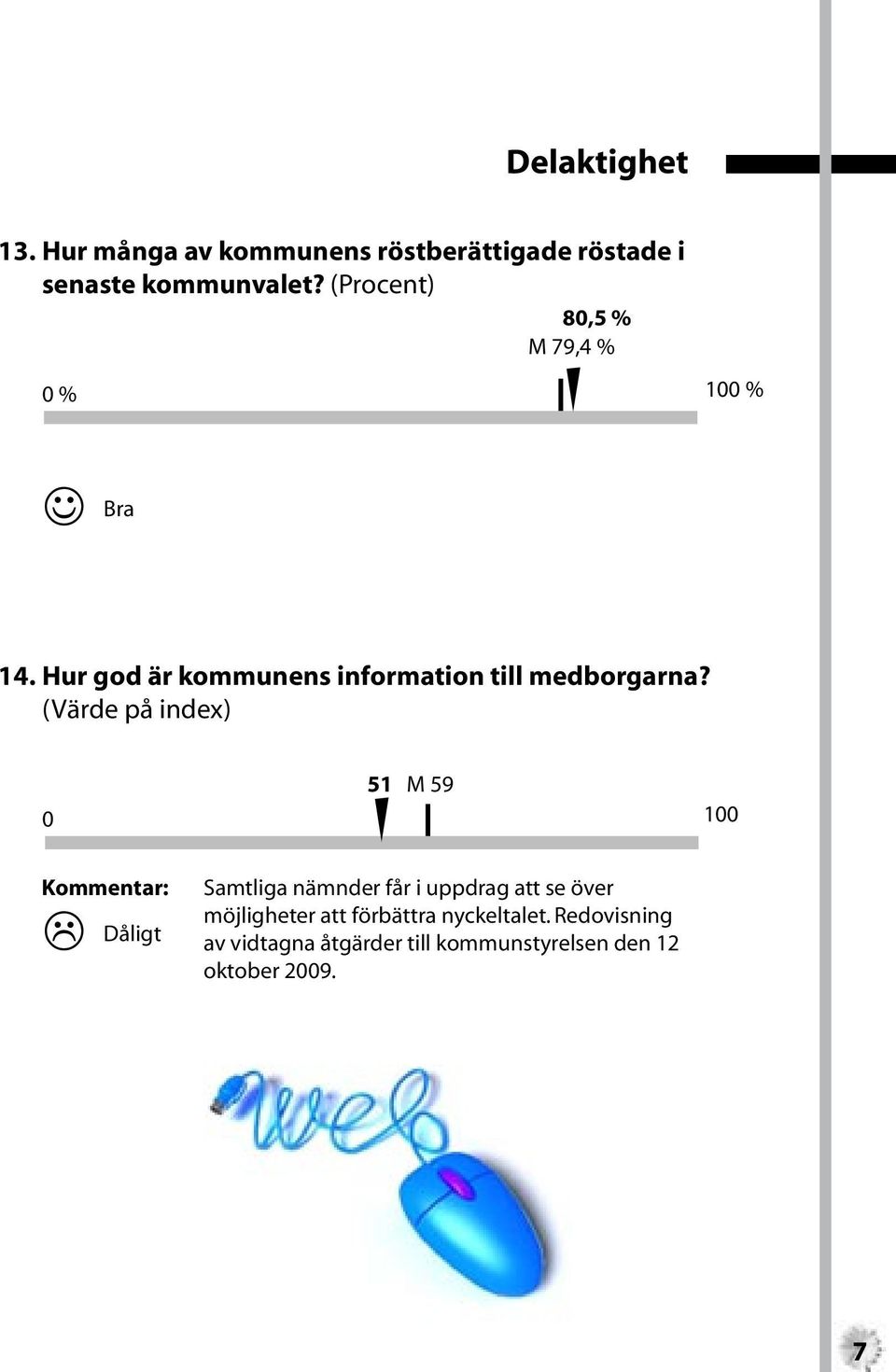 (Värde på index) 51 M 59 1 Samtliga nämnder får i uppdrag att se över möjligheter att