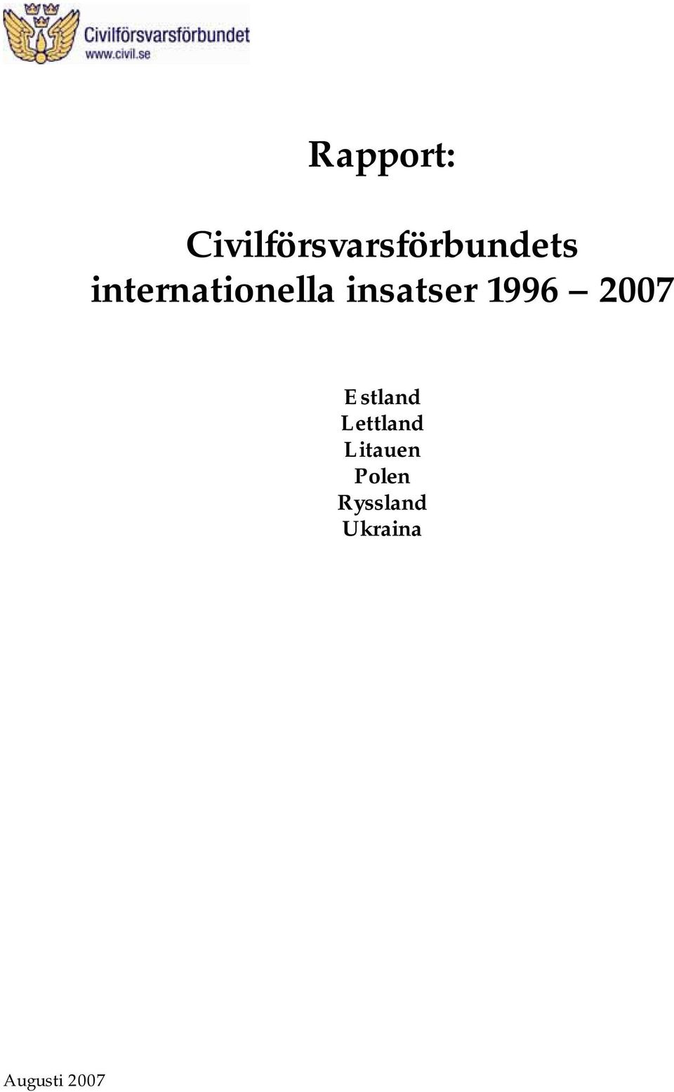 internationella insatser 1996