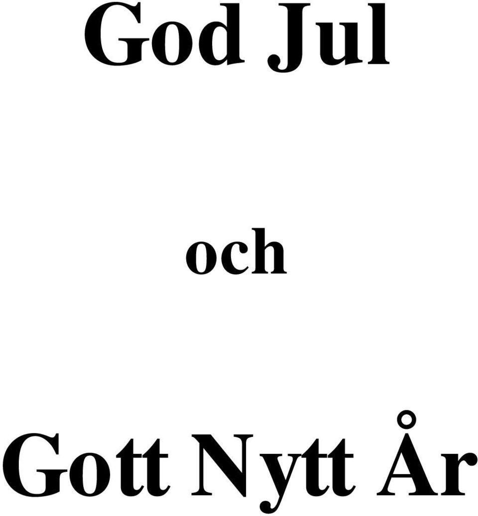 Nytt År