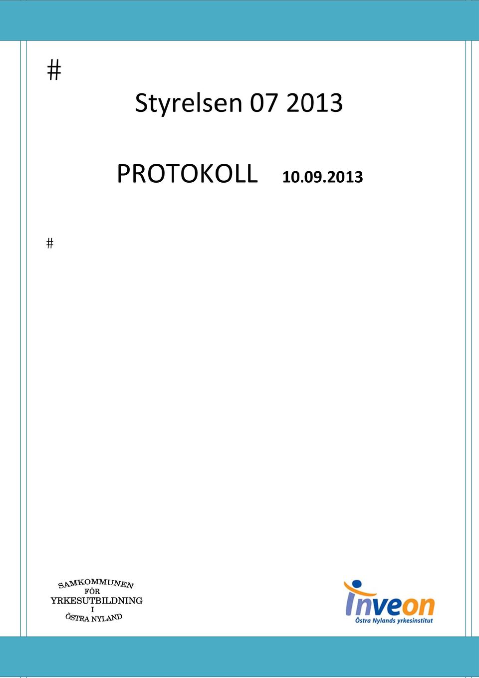 PROTOKOLL