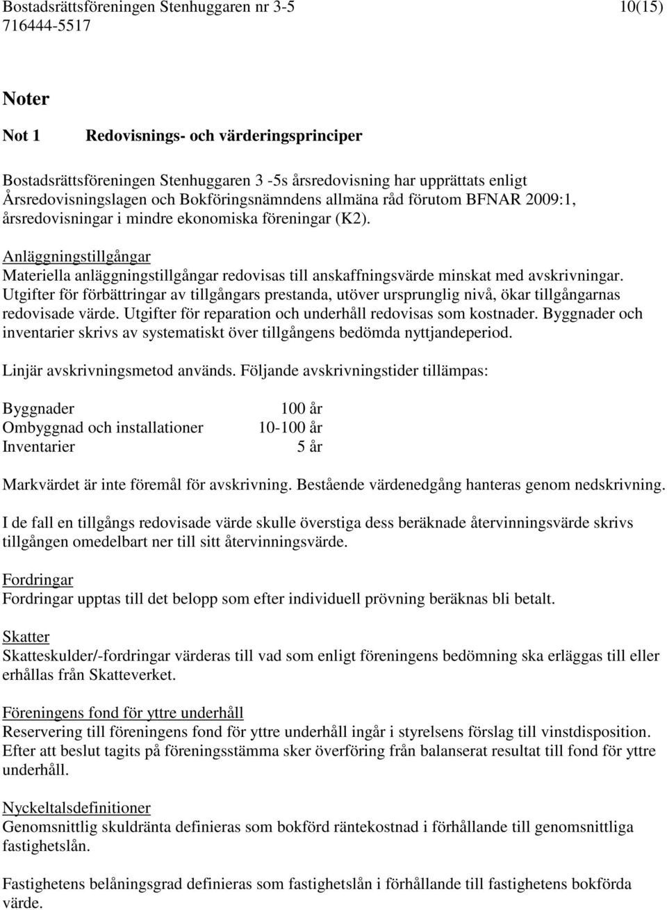 Utgifter för förbättringar av tillgångars prestanda, utöver ursprunglig nivå, ökar tillgångarnas redovisade värde. Utgifter för reparation och underhåll redovisas som kostnader.