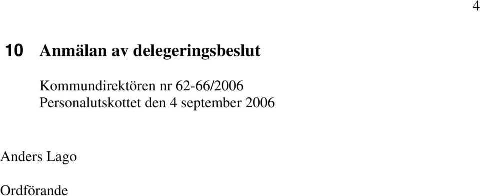 Kommundirektören nr 62-66/2006