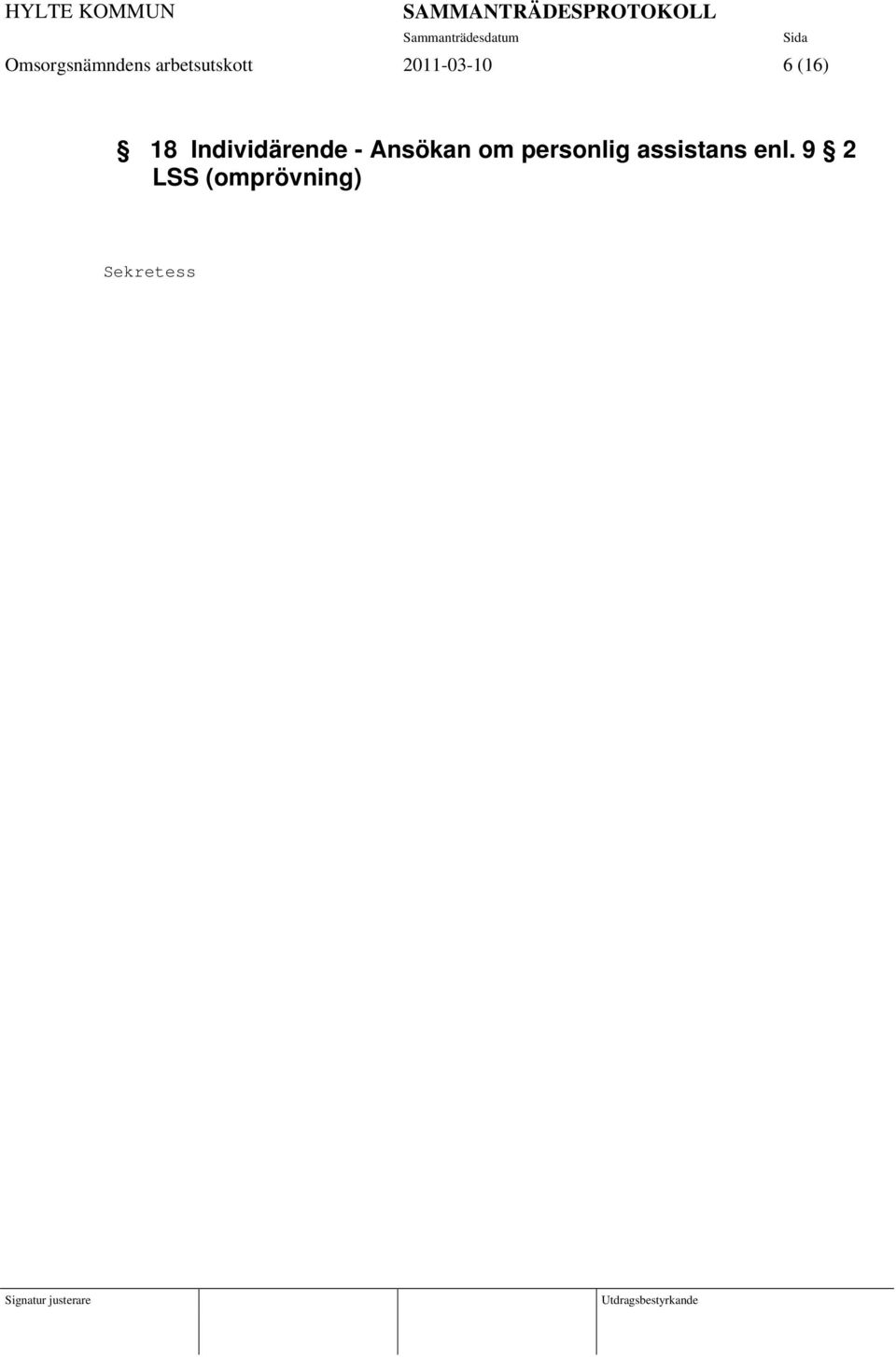 Individärende - Ansökan om