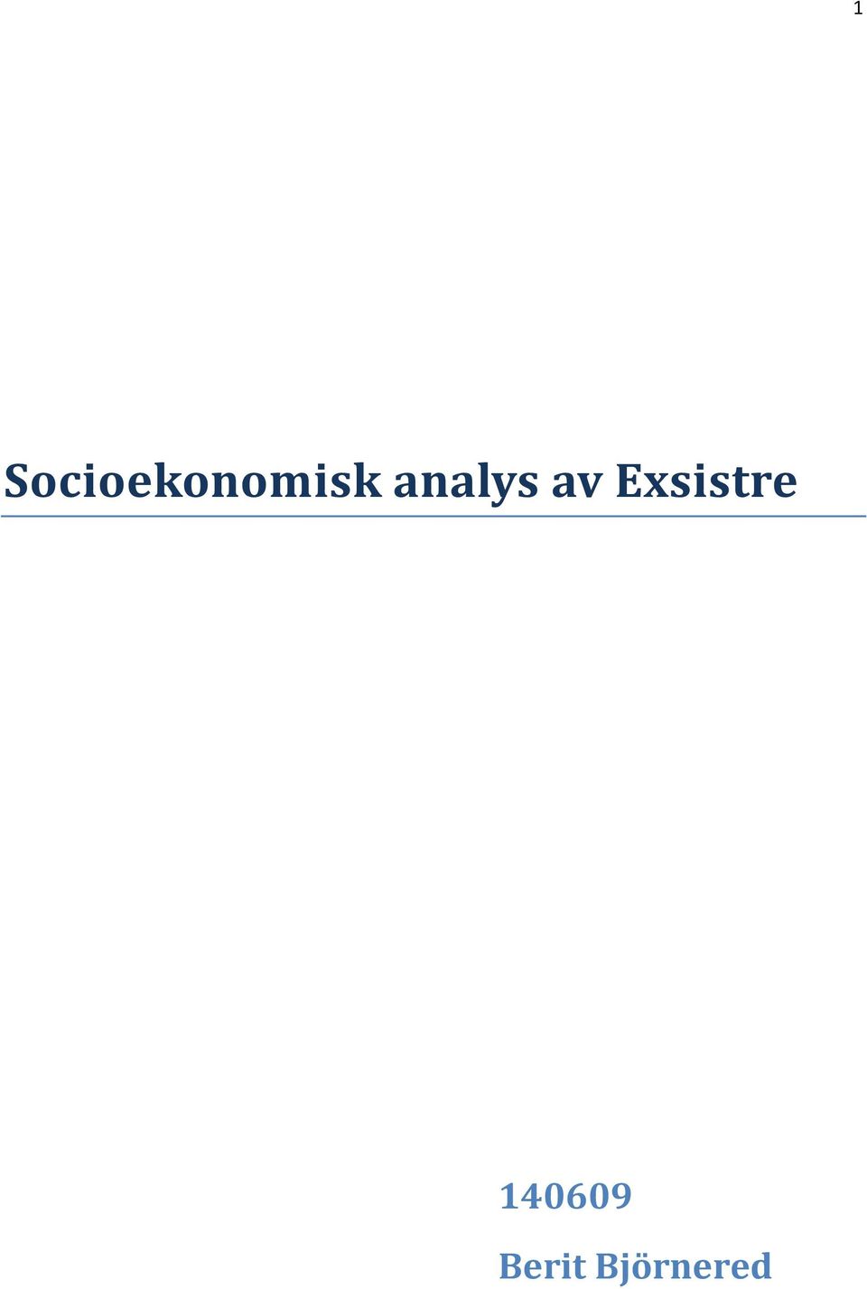 analys av
