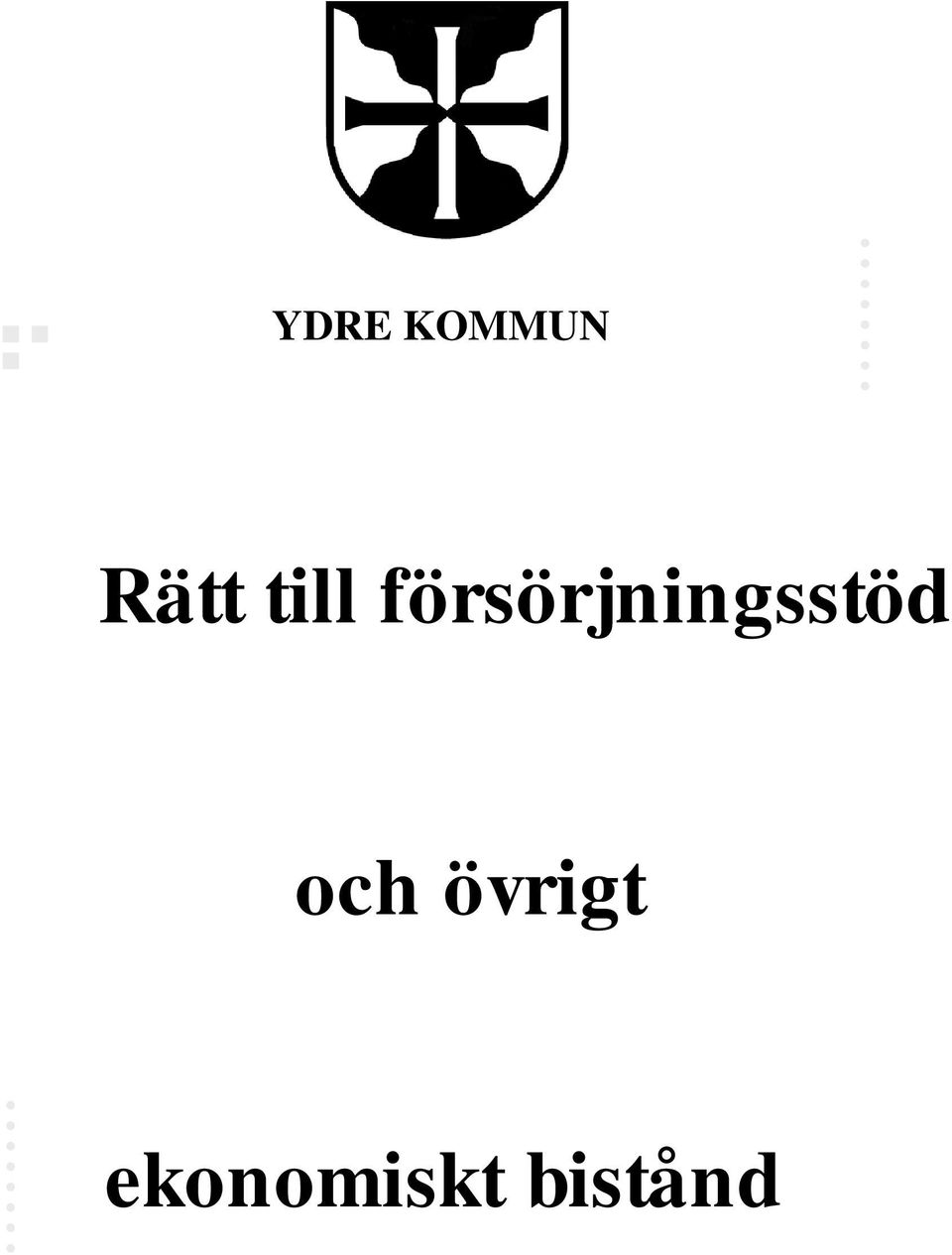 försörjningsstöd