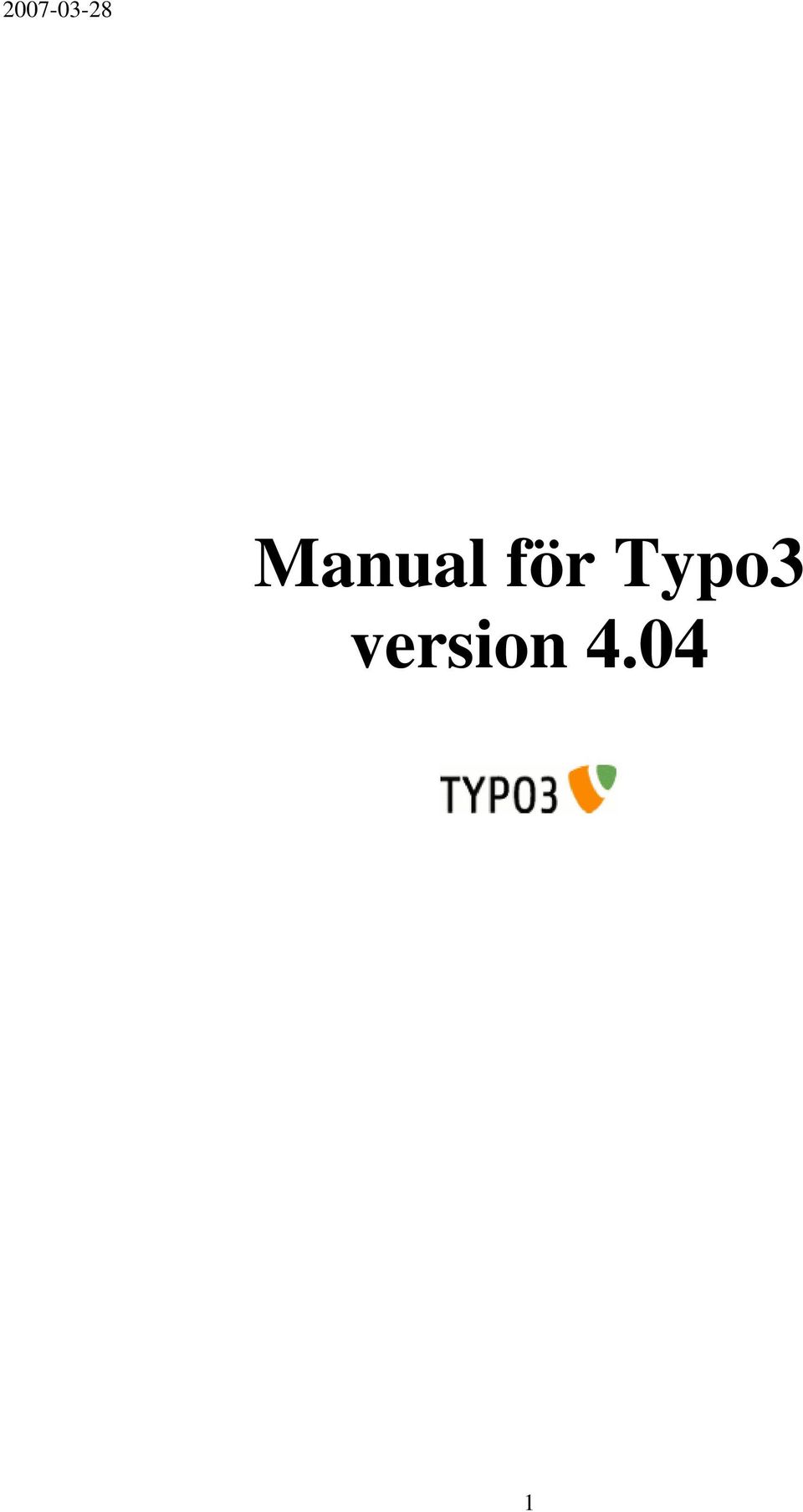 Typo3