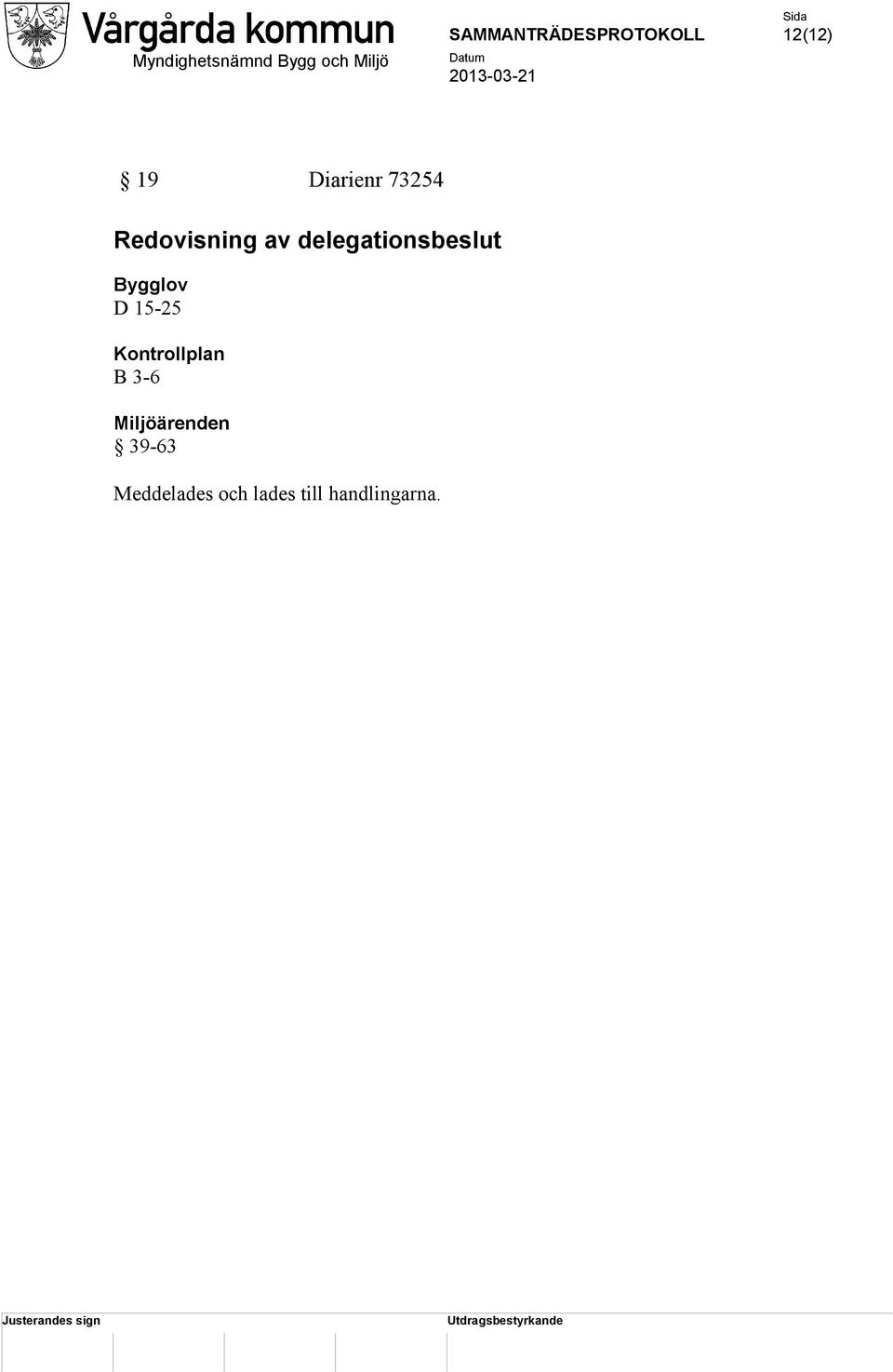 Kontrollplan B 3-6 Miljöärenden 39-63