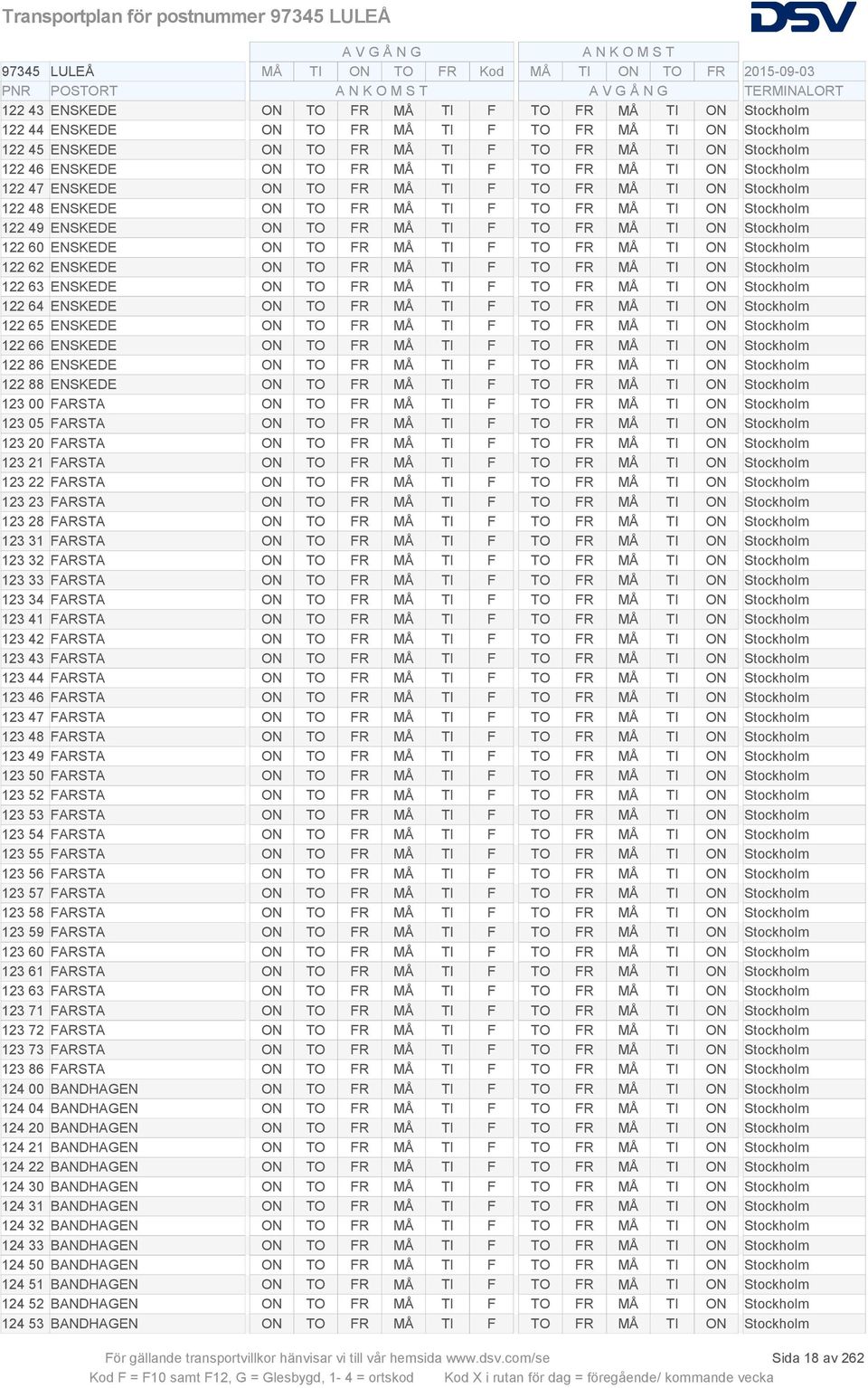 Stockholm 122 60 ENSKEDE ON TO FR MÅ TI F TO FR MÅ TI ON Stockholm 122 62 ENSKEDE ON TO FR MÅ TI F TO FR MÅ TI ON Stockholm 122 63 ENSKEDE ON TO FR MÅ TI F TO FR MÅ TI ON Stockholm 122 64 ENSKEDE ON