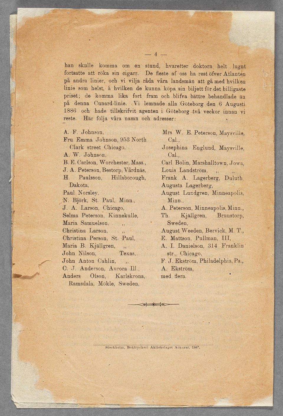 Nson 47 Texas John Anon Cahn C J Anders Anderson Ramsdaa öke owua : - 1InneaposInn Kjagren Brunsorp Sweden WeedenBervok*1\/[T Augus ÃE ason Phadephanfaz e AjEksrom -Frankn 314 Chcago J Eksröm III