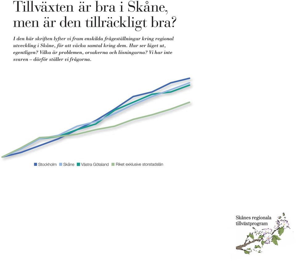 Skåne, för att väcka samtal kring dem. Hur ser läget ut, egentligen?