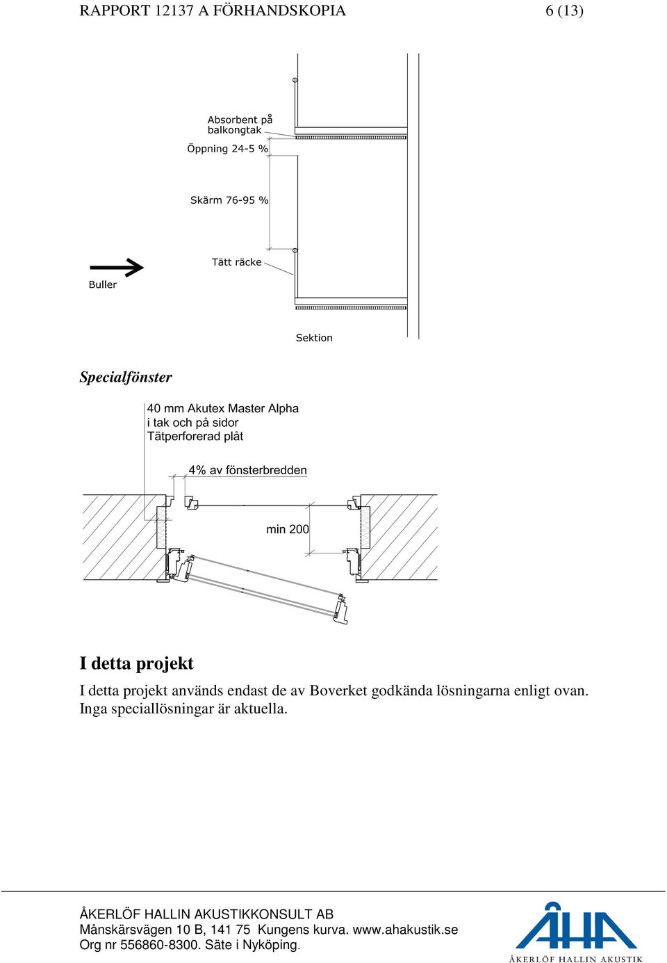 projekt används endast de av Boverket