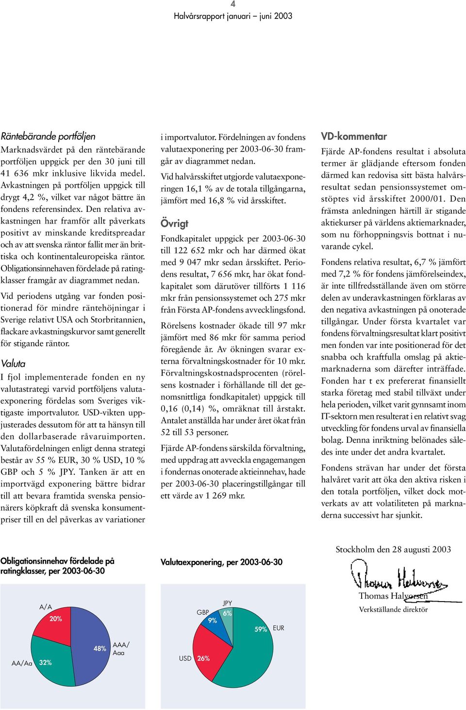 Den relativa avkastningen har framför allt påverkats positivt av minskande kreditspreadar och av att svenska räntor fallit mer än brittiska och kontinentaleuropeiska räntor.