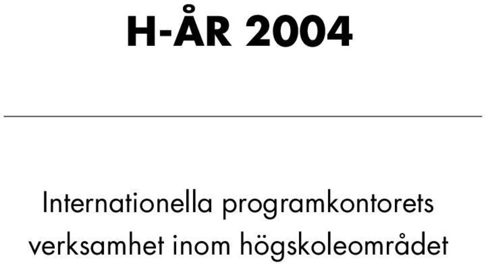 programkontorets