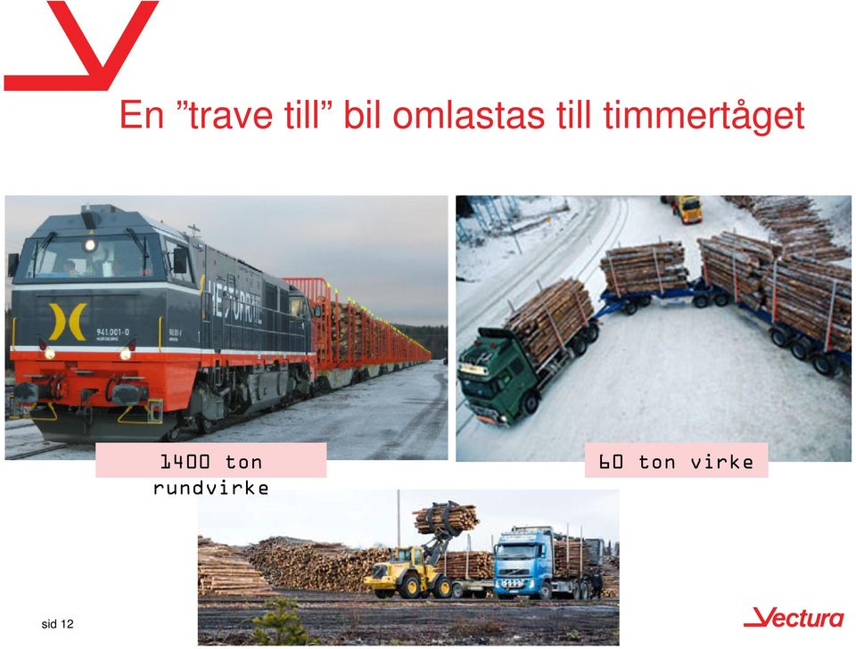 timmertåget 1400 ton