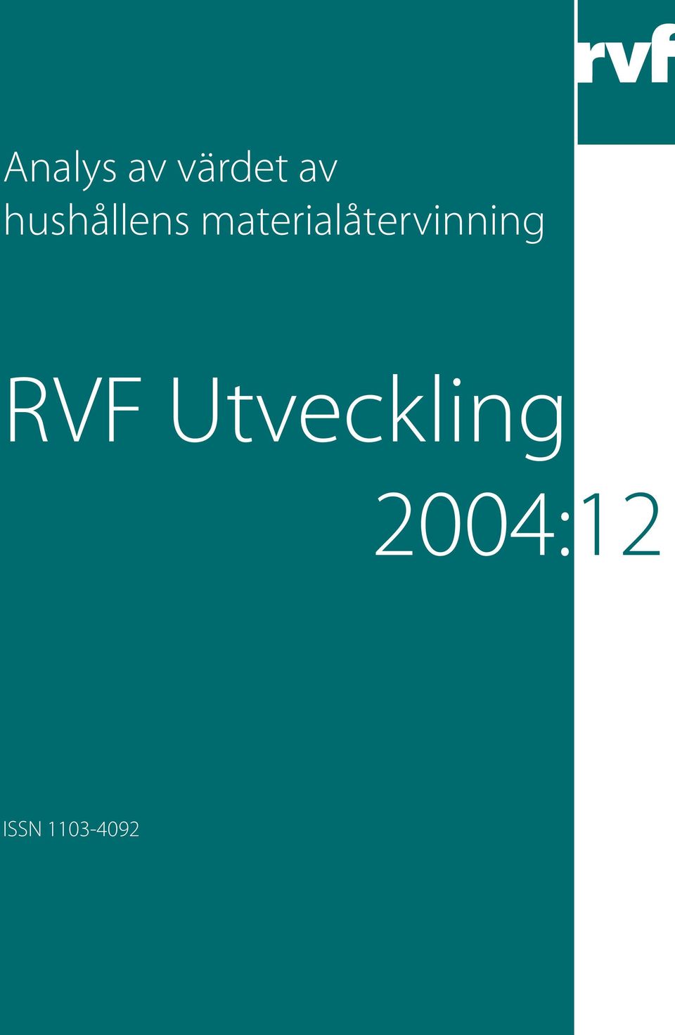 materialåtervinning