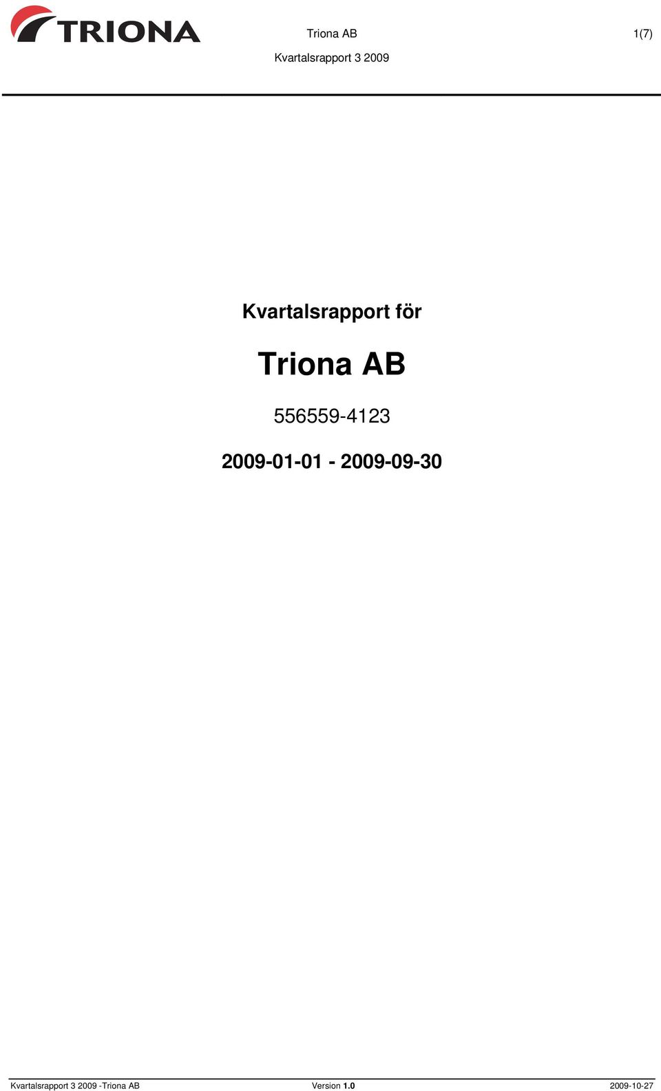 Triona AB