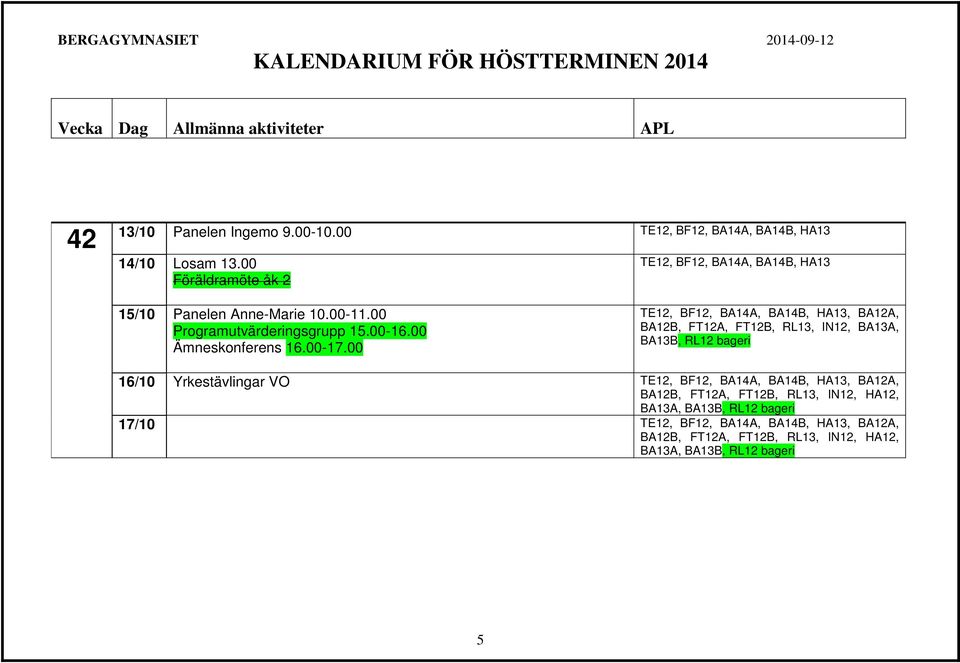 00 Ämneskonferens 16.00-17.