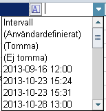 Valda anteckningar ligger nu utlagda i läsfönstret samt ligger listade i journalträdet under sökmappen Journalfilter.