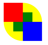 Z-INDEX <Canvas> <Ellipse Panel.ZIndex="2" Fill="Yellow" Canvas.Left="25" Canvas.Top="25" Width="100" Height="100" /> <Rectangle Panel.ZIndex="3" Fill="RED" Canvas.Left="25" Canvas.Top="25" Width="50" Height="50" /> <Rectangle Panel.