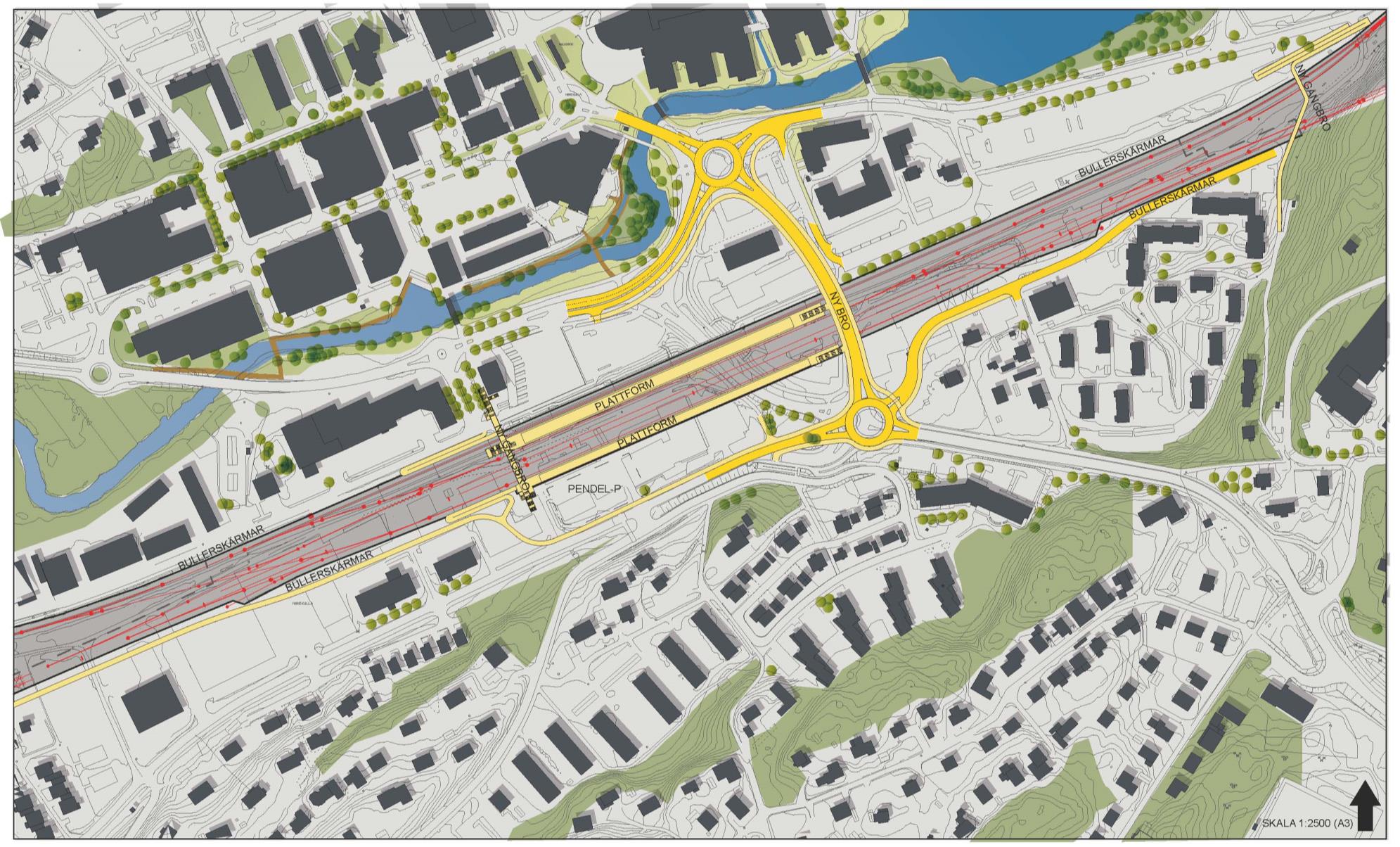 och vägar Idé-skiss för Trafikverkets grundutförande