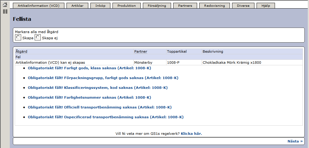 Senast Uppdaterad: 12-02-02 Exder Artikelinformation 2.7 Sida 57 av 67 3.