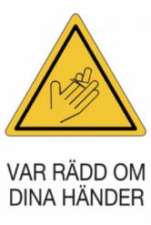 Lyft upp modulboxen på etableringen tätt intill modulen och se till att övre leden aktiveras när den