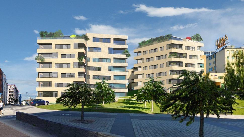 Luma 3, Hammarby Sjöstad Kartbild Bostadsbyggrätt
