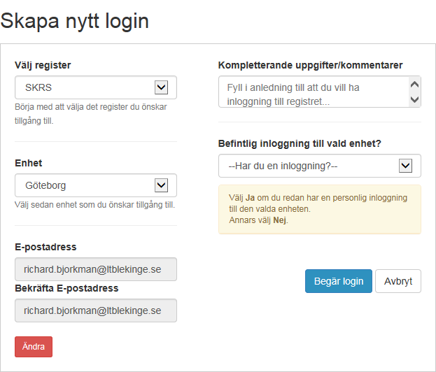 4. Ange säkerhetskoden/pin-koden till e-tjänstekortet. När man klickar på Jag legitimerar mig erhålls tillträde till Pharos login (länken i punkt 2). 5. Välj Lägg till Login. 6.