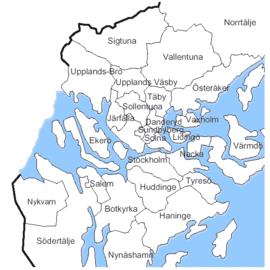 Stockholms län Area: 6 519 km 2 Folkmängd: 2 192 433 Befolkningstäthet: 336 invånare/km 2 Statliga vägar Bra OK Ej