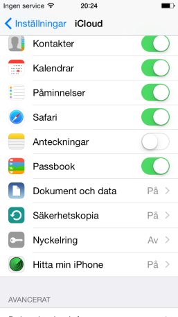 Klicka på Logga in 7 Klicka på Slå ihop Klicka på OK Scrolla ner och klicka på