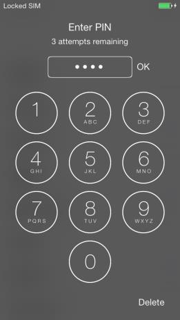 2. Återställning av icloud-kopia 1 2 3 Svep med fingret åt höger vid slide to set up för att starta Klicka på Unlock 4 5 6 Skriv in din PIN-kod Klicka på OK Scrolla nedåt i
