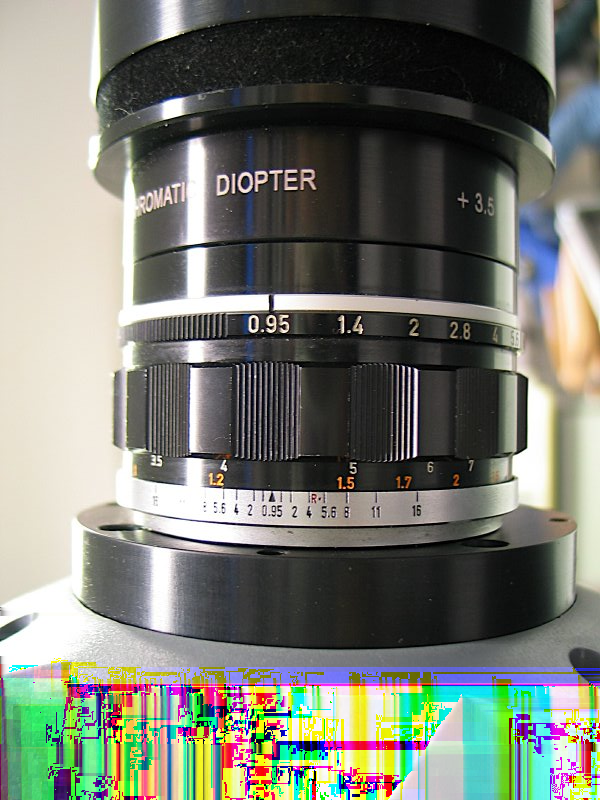 Optics Re-imaging lens Front