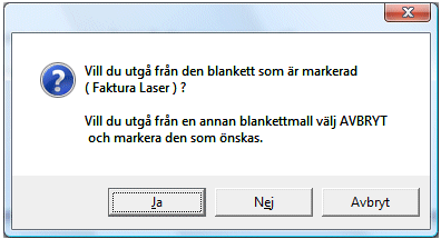 1 Blankettdesign Hogia Small Office Fakturering För att skriva ut fakturorna som du vill att de ska se ut ifrån programmet behöver du anpassa blankettdesignen.