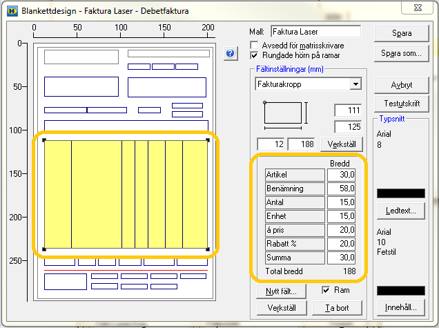 11 Sök dig fram till din fil, filformatet ska vara i jpg, wmf eller 24-bitars bmp. Ett tips är att du sparar loggan i din programmapp för Faktureringen, så har du allt samlat på en och samma plats.