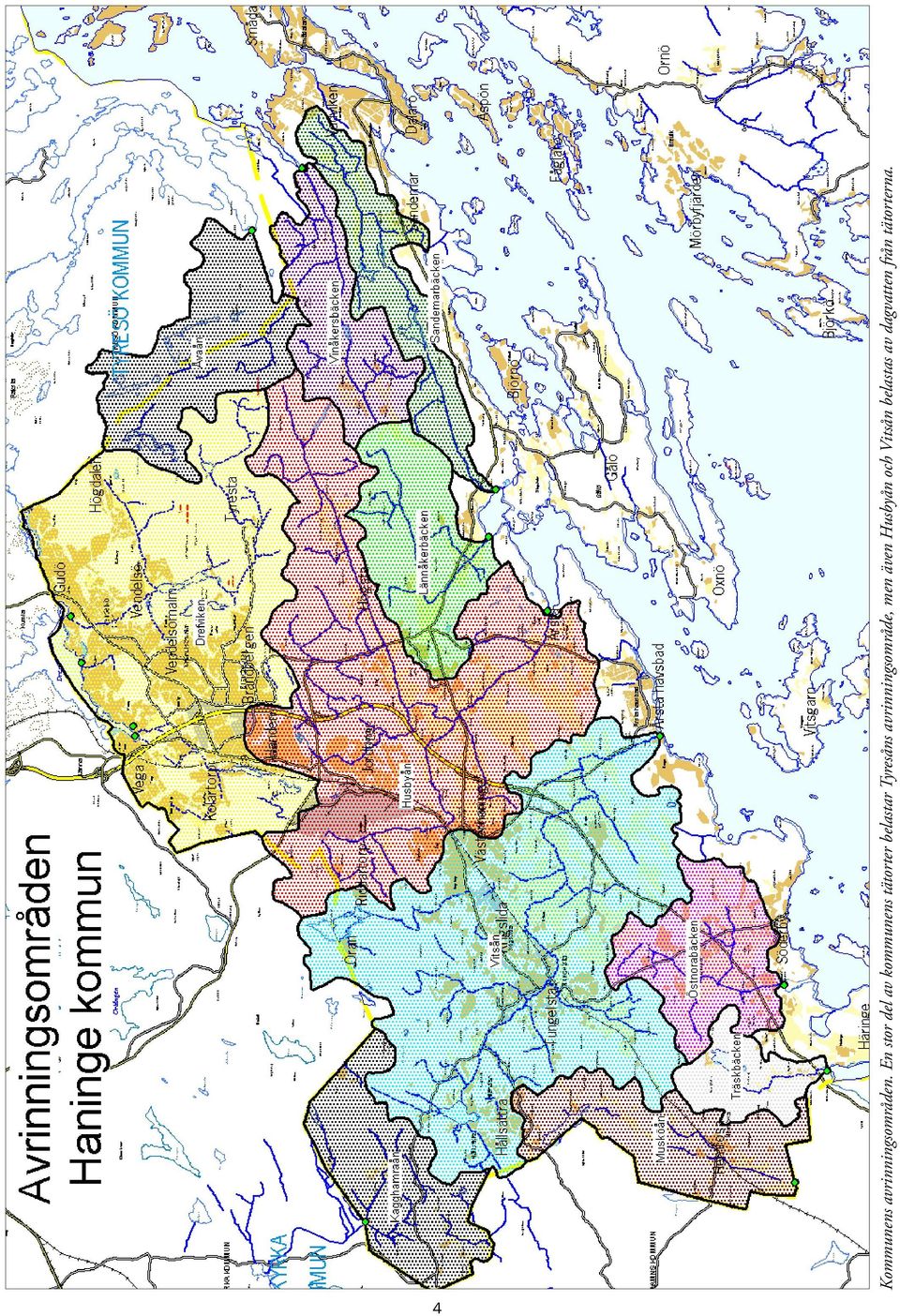 belastar Tyresåns avrinningsområde, men