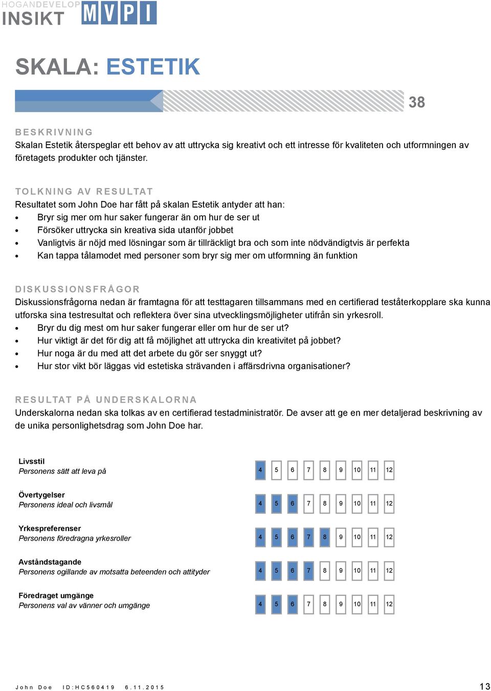 lösningar som är tillräckligt bra och som inte nödvändigtvis är perfekta Kan tappa tålamodet med personer som bryr sig mer om utformning än funktion Bryr du dig mest om hur saker fungerar eller om