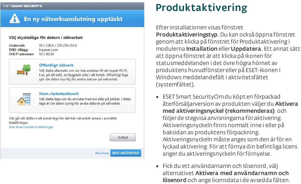 (systemfältet).