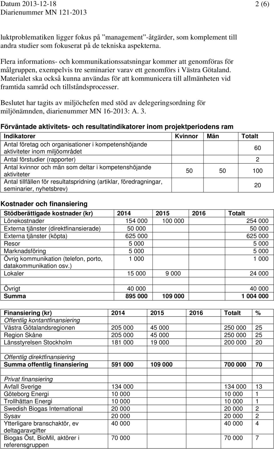 Materialet ska också kunna användas för att kommunicera till allmänheten vid framtida samråd och tillståndsprocesser.