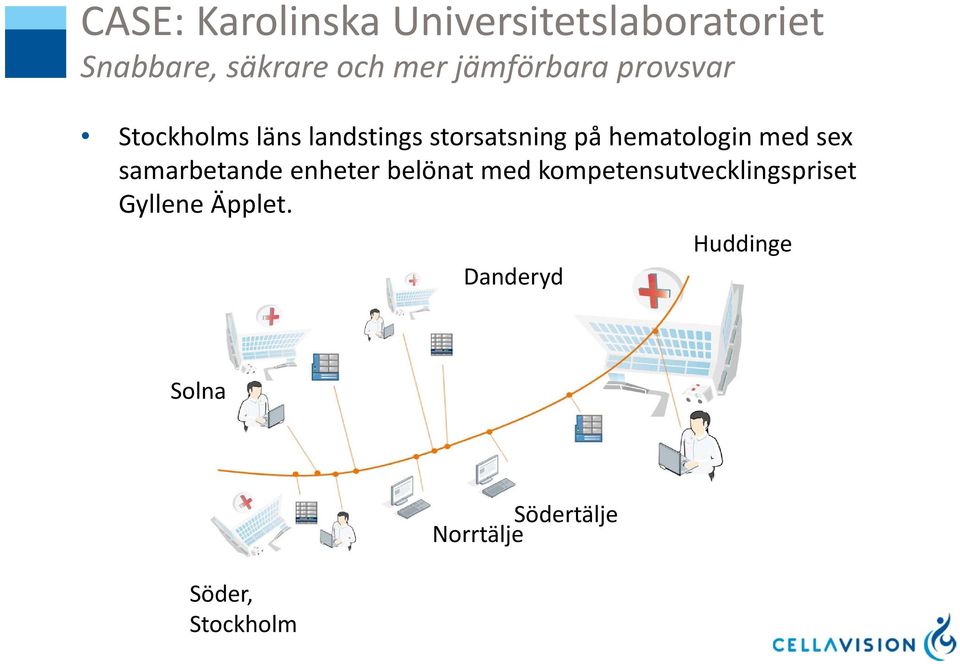 hematologin med sex samarbetande enheter belönat med