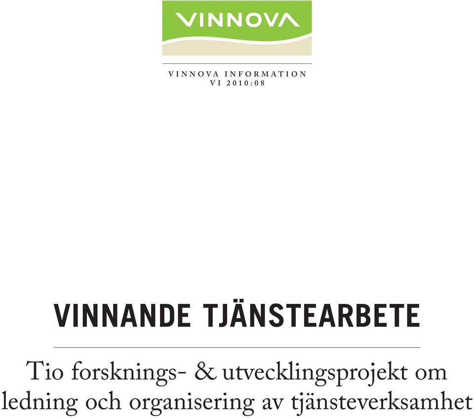 forsknings- & utvecklingsprojekt