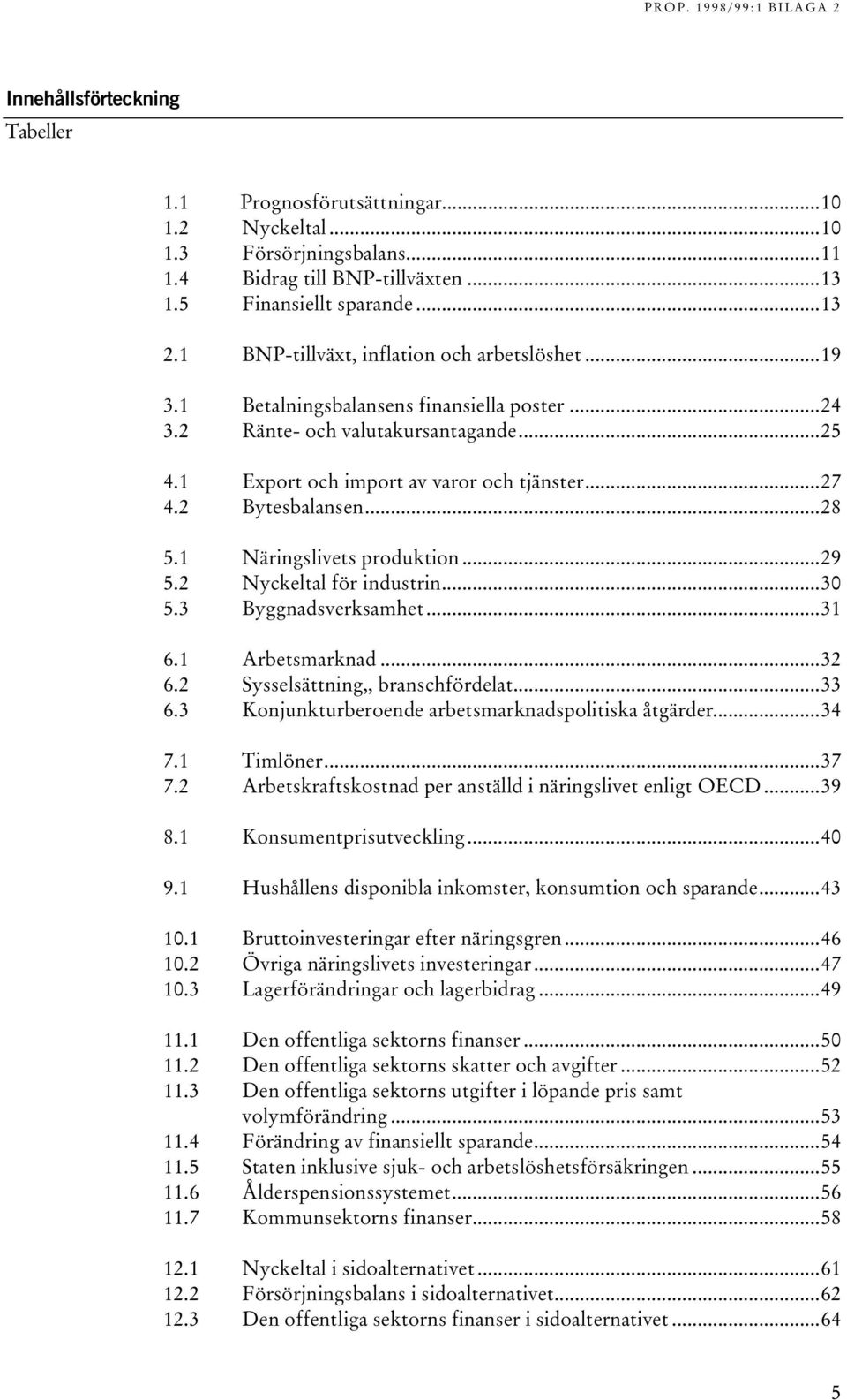 2 Bytesbalansen...28 5.1 Näringslivets produktion...29 5.2 Nyckeltal för industrin...30 5.3 Byggnadsverksamhet...31 6.1 Arbetsmarknad...32 6.2 Sysselsättning,, branschfördelat...33 6.