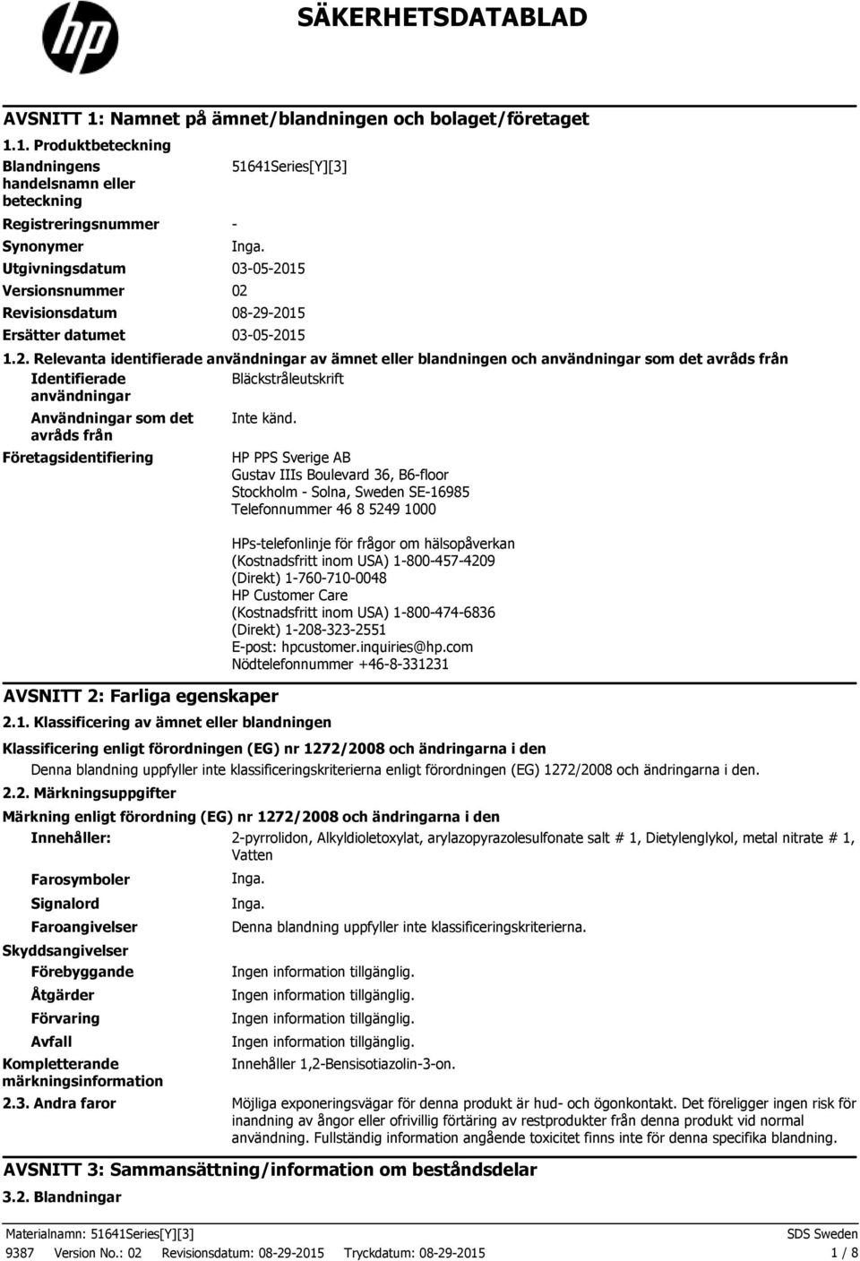 15 Versionsnummer 02 